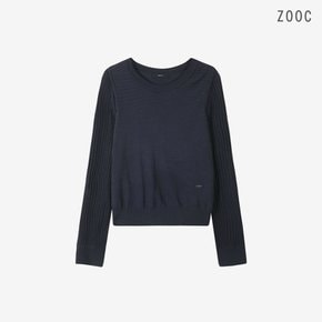 스카시 슬리브 풀오버 DN_V262KSK937