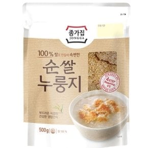 종가집 간편식사 누룽지 고소한 누룽지탕 500g