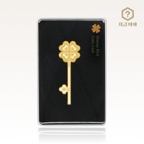 24K 순금 99.9 네잎클로버 황금열쇠 1g