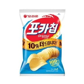 오리온 스낵 포카칩 오리지널 66g 20봉