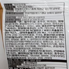 한성 가쓰오우동 232.5g X 5개