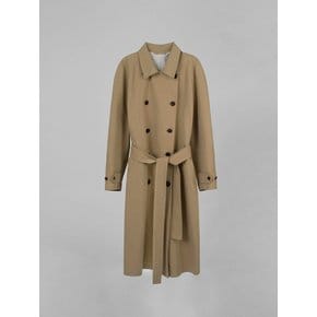 COTTON OVERSIZED TRENCH COAT