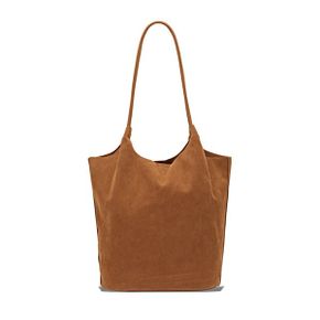 베이직 심플 스웨이드 빅 숄더백  TW3AH005L0 _P374222006
