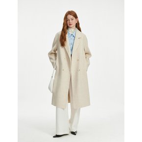 WD_Double breasted woolen coat_IVORY