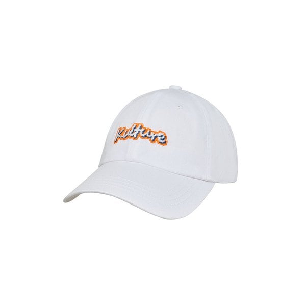 KULTURE NEEDLEPOINT HAT - WHITE