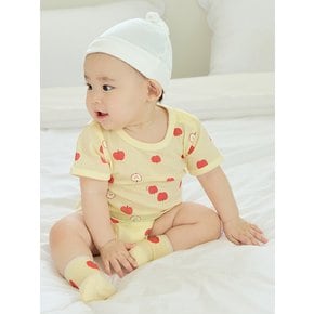 25년 SS (공용) 유아 코튼 메쉬 반소매 바디수트 (2PACK) MKF5UI3305