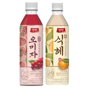 양반 오미자차 500ml 6입 + 배식혜 500ml 6입