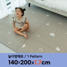 17T PE 팡팡텍스 매트 대형 140x200cm 놀이방매트 안전매트