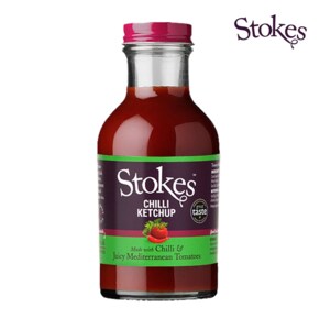 Stokes 영국 프리미엄 케찹 스톡스 칠리 토마토 케찹 300g 1개