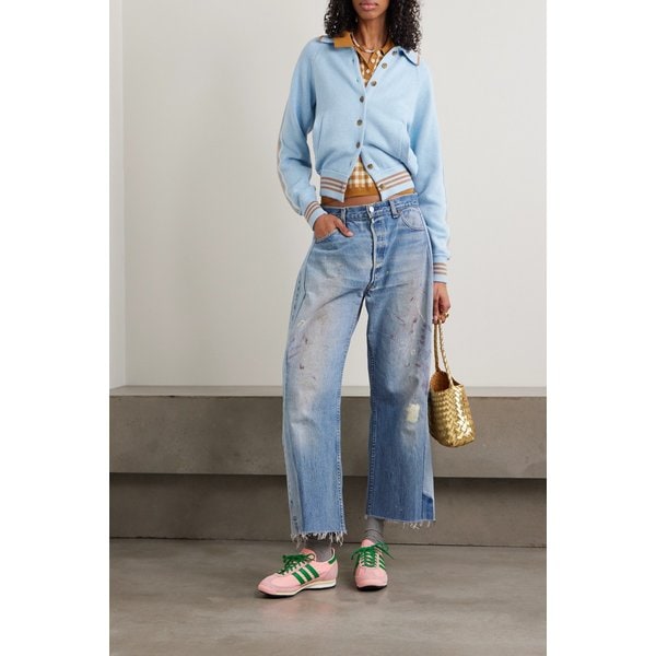 게스트인레지던스 바시티 스트라이프 코튼 블렌드 재킷 46376663163046545