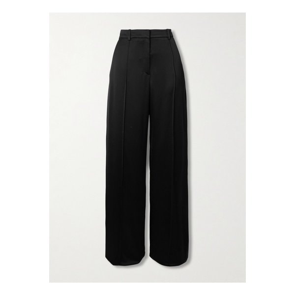 플리츠 새틴 와이드 팬츠 1647597358594720