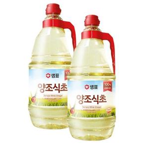 샘표 양조식초 1.8L x 2개 (S9625246)