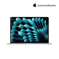 애플 맥북에어 15 M4 (CPU 10코어/GPU 10코어) RAM 16GB SSD 512GB 실버 MW1H3KH/A