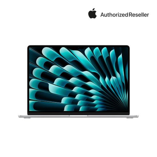 맥북에어 15 M4 (CPU 10코어/GPU 10코어) RAM 16GB SSD 512GB 실버 MW1H3KH/A