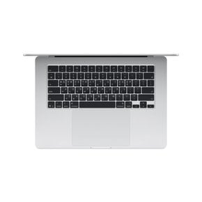 맥북에어 15 M4 (CPU 10코어/GPU 10코어) RAM 16GB SSD 512GB 실버 MW1H3KH/A