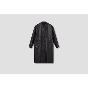 르메르 코트 BOXY RAIN COAT - WR COATED COTTON CO1081 LF1320 블랙