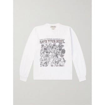 REMI RELIEF 레미 릴리프 프린트 코튼 저지 티셔츠 46376663163074122