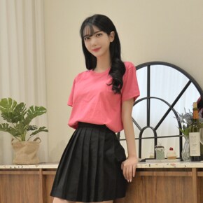 베이직 티셔츠 (14컬러) (여자) 반티 생활복