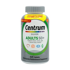 1+1 Centrum 센트룸 실버 어덜트 50+ 멀티비타민 325정 남여성인용/성인종합비타민
