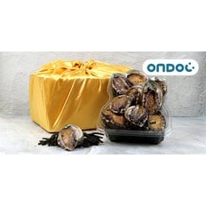 [바로배송]10-12마리 2kg (특특대) 완도전복 선물세트 [재고문의필요](해초+보자기+외박스 고급포장)_국내산(양식)