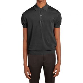 4731107 TOM FORD Silk  Cotton Pique Polo Sweater