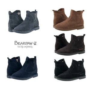 [와이컨셉]베어파우(BEARPAW) 여성 소가죽 키높이 부츠 비앙카 K3366