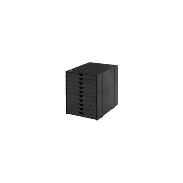 USM [USM 공식수입원] USM Inos Box Set C4 With 10 Closed Trays (Black)