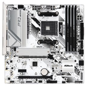 애즈락 B550M Pro RS 메인보드 (AM4/DDR4/M-ATX) 에즈윈