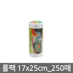 미니 위생 일회용팩 롤백 롤 크린 250매 X ( 2세트 )