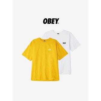 오베이 EYES 3 HEAVYWEIGHT BOX TEE 166911826