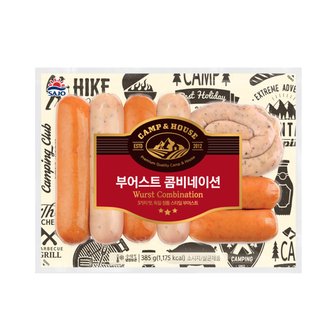 사조 [푸른들마켓][사조] 부어스트콤비네이션 385g