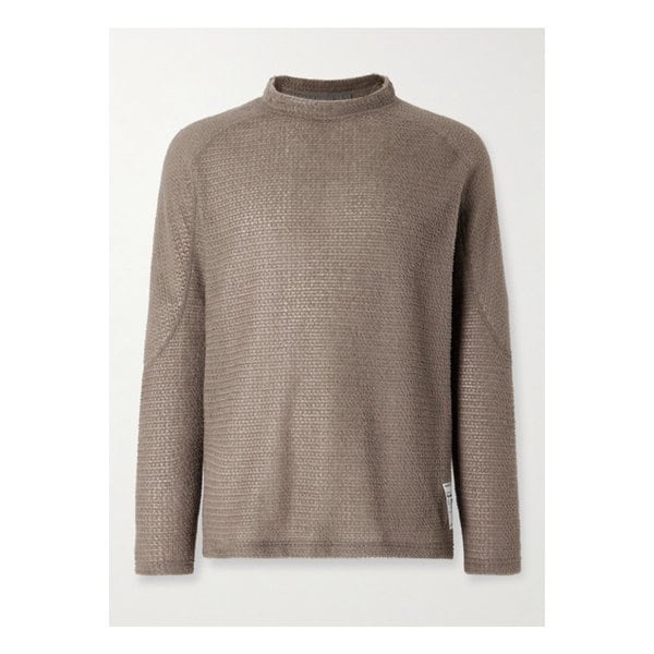 로고 아플리케 퍼즈플리스™ AD 티셔츠 브라운 46376663162896073