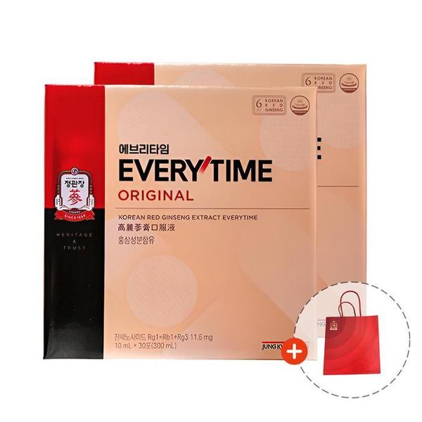 정관장 홍삼정 에브리타임 오리지널 10ml x 30포 x 2개 / iuy (S41290625)