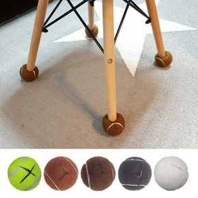 테니 스공 의자 발커버 십자컷팅 5색상 1P