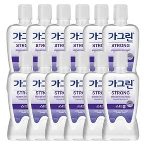 가그린 스트롱 750ml 12개한박스