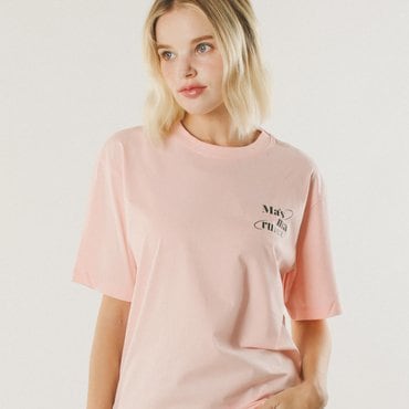 마스마룰즈 mars planet cool cotton T-shirt _Baby Pink