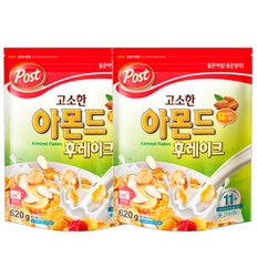 포스트 고소한 아몬드 후레이크 620g X 2개