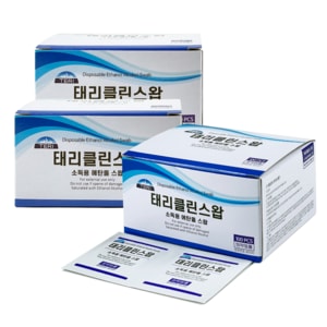 태리 국산 일회용 알콜솜 300매 태리스왑(에탄올) 알콜스왑