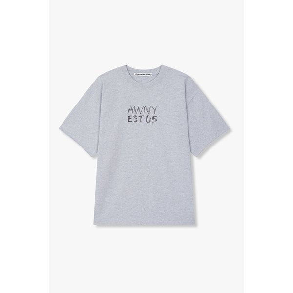 [UNISEX] 코튼 박시 로고 티셔츠 3625320008000