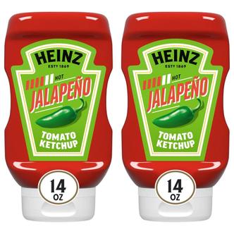 하인즈 [해외직구] Heinz 하인즈 할라피뇨 토마토 케첩 397g 2팩