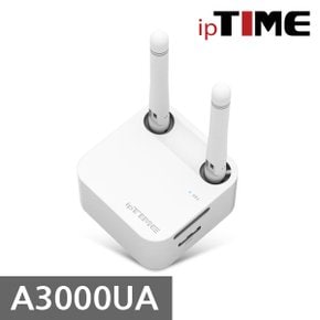 아이피타임 IPTIME PC 노트북 휴대용 USB 와이파이 무선 랜카드 A3000UA