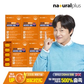 [공식] 내츄럴플러스 리포좀 영국산 비타민C 500 60정 5박스(10개월분) / 리포조말 비타민씨