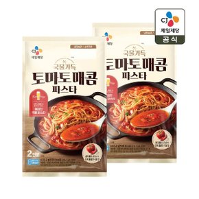 국물가득 토마토 매콤 파스타 2인분(632.2g) x2개