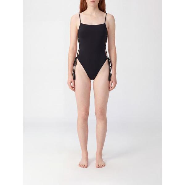 확대된 대표 알라이아 원피스 수영복 AA9W0086J105D 999 Black