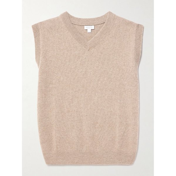 선스펠 울 스웨터 조끼 46376663162940087