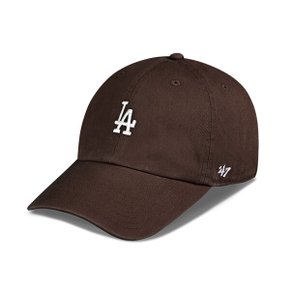 47브랜드 LA 다저스 스몰 로고 MLB 엠엘비 볼캡 야구 모자 브라운 B-BSRNR12GWS-BWA