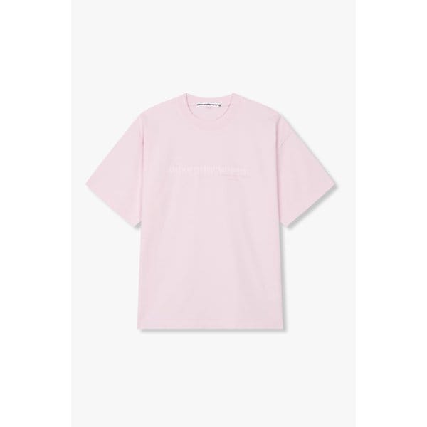 [UNISEX] 로고 프린트 숏 슬리브 티셔츠 3625320006000