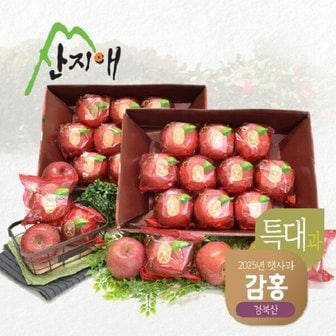 산지애 씻어나온 햇사과 감홍 3.5kg 2box / 특대과