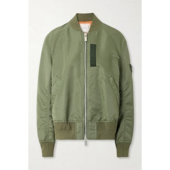 사카이 플리츠 패디드 쉘 봄버 재킷 46376663162984903