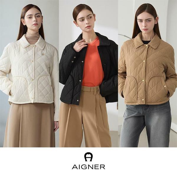 다이아 패딩 점퍼